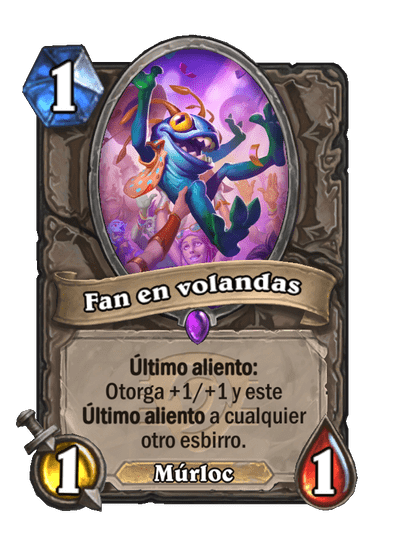 Fan en volandas