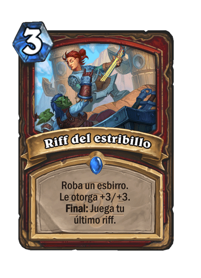 Riff del estribillo