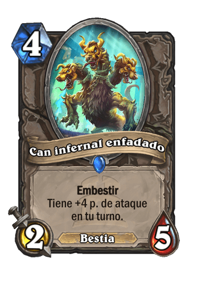 Can infernal enfadado