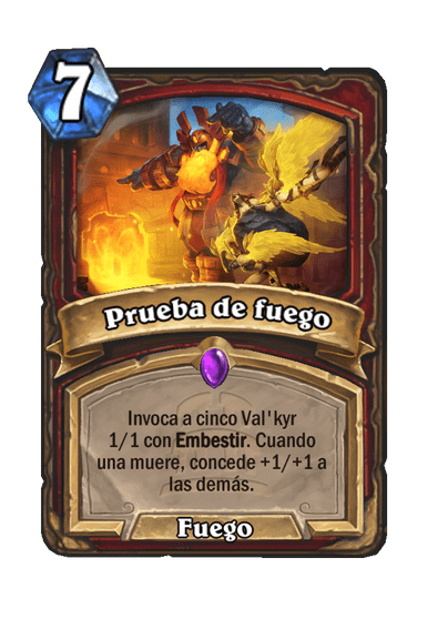 Prueba de fuego