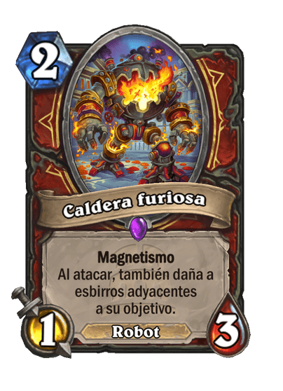 Caldera furiosa